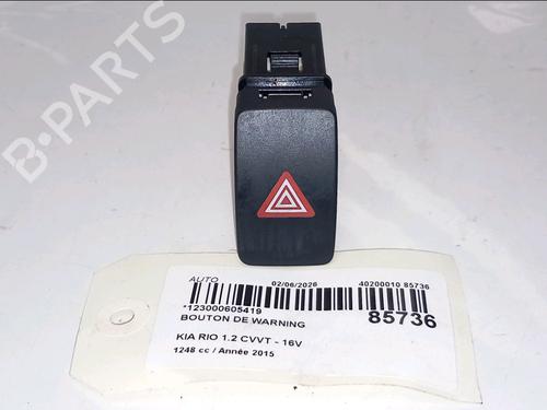 Warning switch KIA RIO III (UB) 1.25 CVVT | BP36450135I22 - Image 2