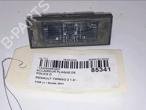 Used Licence plate light Licence plate light RENAULT TWINGO II (CN0_) 1.2 16V (CN04, CN0B) (75 hp) 33458224 33458224