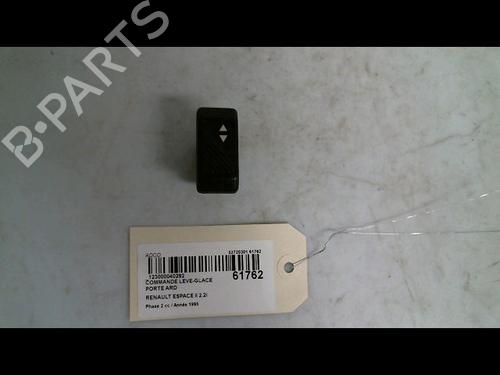 Used Right rear window switch RENAULT ESPACE II (J/S63_) 2.2 (J/S637, J63G) (108 hp) 30424978