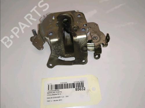 Used Rear right lock Rear right lock DACIA DOKKER MPV (KE_) 1.2 TCe (KEM0, KEAY) (115 hp) 34112731 34112731