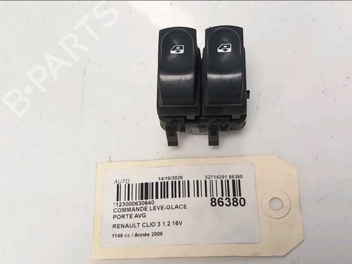 Left front window switch RENAULT CLIO III (BR0/1, CR0/1) 1.2 16V (BR02, BR0J, BR11, CR02, CR0J, CR11) | BP40252597I27 - Image 2