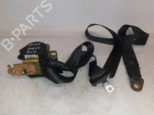 Højre fortil seleforstrammer PEUGEOT 206 CC (2D) 2.0 S16 (136 hp) 30416651