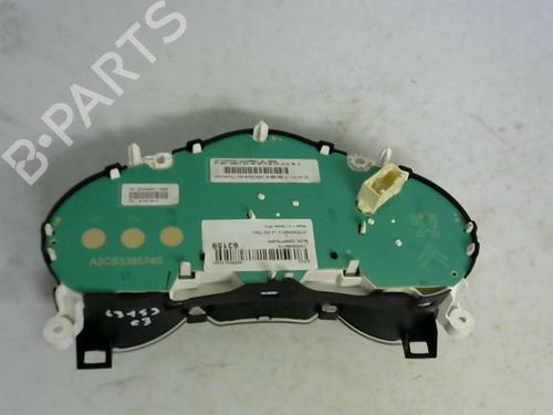 Instrument cluster CITROËN C3 II (SC_) 1.4 HDi 70 (SC8HZC, SC8HR0, SC8HP4) | BP30417826C47