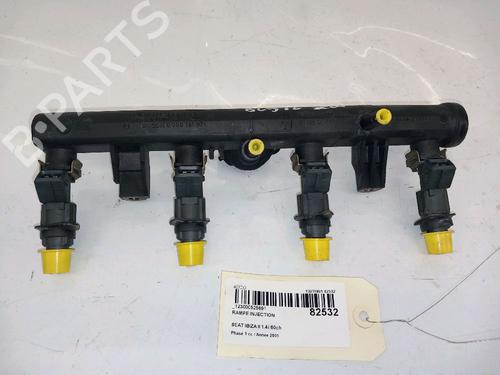 Used Injection rail SEAT IBIZA II (6K1) 1.4 i (60 hp) 30429041