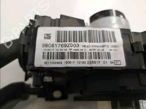 Steering column stalk PEUGEOT 2008 I (CU_) 1.6 BlueHDi 100 | BP39942258I23 - Image 7