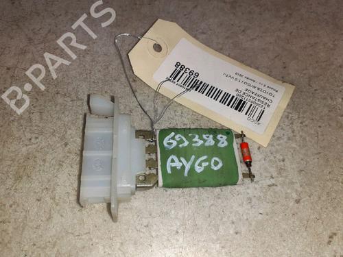 Varmeblæsermodstand TOYOTA AYGO (_B1_) 1.0 (KGB10_, KGB10R) (68 hp) 30429184