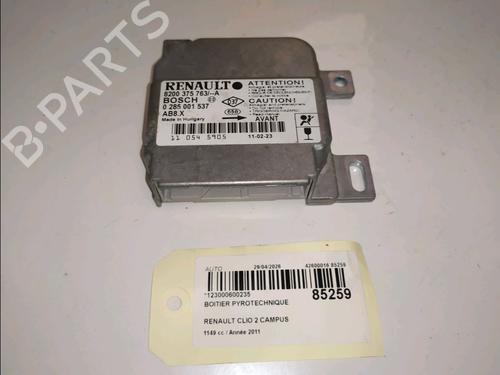 Used ECU airbags ECU airbags RENAULT CLIO II (BB_, CB_) 1.2 16V (BB05, BB0W, BB11, BB27, BB2T, BB2U, BB2V, CB05,... (75 hp) 34503317 34503317