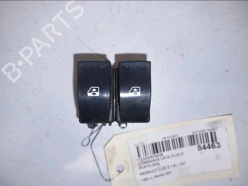 Used Left front window switch RENAULT CLIO II (BB_, CB_) 1.4 16V (B/CB0P, BB13) (98 hp) 31058237