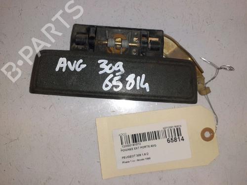 Used Front left exterior door handle PEUGEOT 309 I (10C, 10A) 1.9 D (64 hp) 30423062