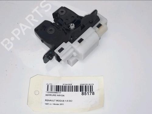 Used Tailgate lock Tailgate lock RENAULT MODUS / GRAND MODUS (F/JP0_) 1.5 dCi 90 (88 hp) 34147841 34147841