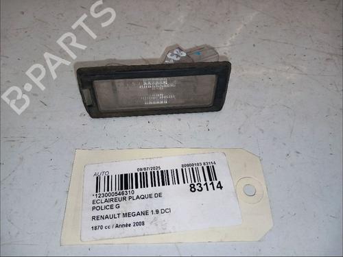 Used Licence plate light RENAULT SCÉNIC II (JM0/1_) 1.9 dCi (JM14) (131 hp) 30413398