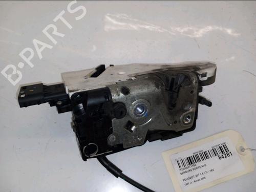 Used Front right lock PEUGEOT 207 (WA_, WC_) 1.4 16V (95 hp) 30843044