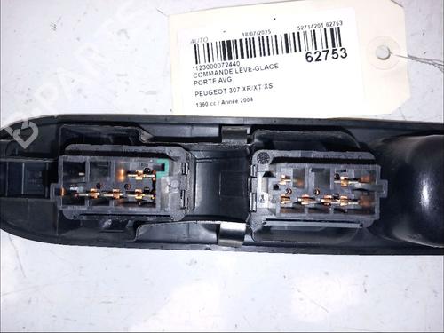 Left front window switch PEUGEOT 307 (3A/C) 1.4 16V | BP30425618I27 - Image 3