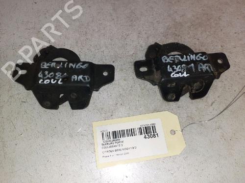 Høyre bak lås CITROËN BERLINGO / BERLINGO FIRST MPV (MF_, GJK_, GFK_) 1.9 D (MFWJZ) (70 hp) 30426974