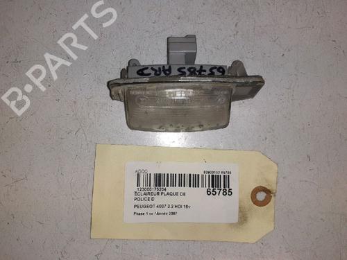 Used Licence plate light PEUGEOT 4007 (VU_, VV_) 2.2 HDi (156 hp) 30415317