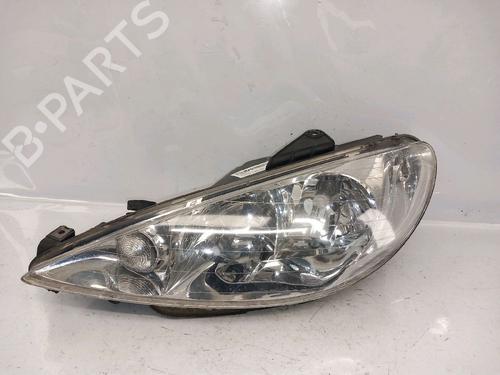 Used Left headlight PEUGEOT 206 SW (2E/K) 2.0 HDi (90 hp) 30419215
