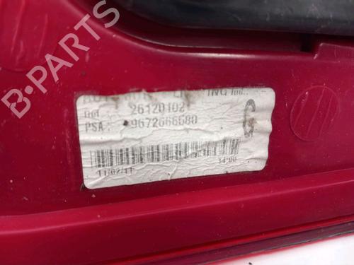 Left taillight PEUGEOT 5008 (0U_, 0E_) 1.6 HDi | BP30422479C34