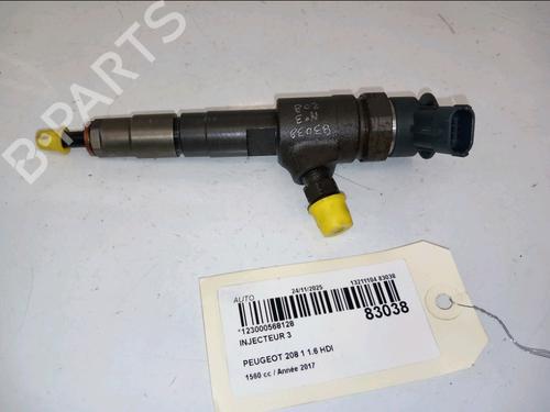 Used Injector PEUGEOT 208 I (CA_, CC_) 1.6 HDi / BlueHDi 75 (75 hp) 30558939