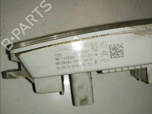 Left daytime light CITROËN C3 II (SC_) 1.4 HDi 70 (SC8HZC, SC8HR0, SC8HP4) | BP36660670C104 - Image 2
