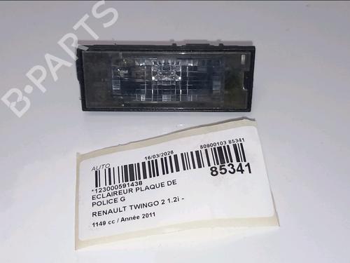 Used Licence plate light Licence plate light RENAULT TWINGO II (CN0_) 1.2 16V (CN04, CN0B) (75 hp) 33458225 33458225