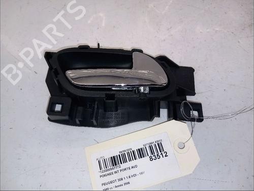 Used Front right interior door handle PEUGEOT 308 I (4A_, 4C_) 1.6 HDi (109 hp) 30421520