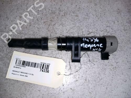 Used Ignition coil RENAULT MEGANE I (BA0/1_) 1.4 16V (BA0D, BA1H, BA0W, BA10) (95 hp) 30421769