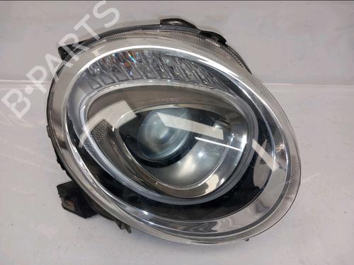 Used Right headlight FIAT 500 (312_) 1.2 (312AXA1A) (69 hp) 31350477