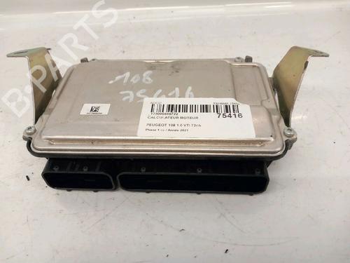 Used Engine control unit (ECU) PEUGEOT 108 1.0 VTi 72 (72 hp) 30434153