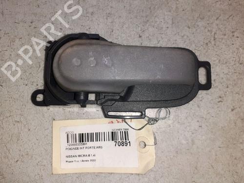 Used Rear left interior door handle NISSAN MICRA III (K12) 1.4 16V (88 hp) 30423806