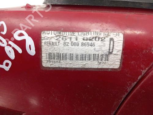 Right taillight RENAULT CLIO III (BR0/1, CR0/1) 1.5 dCi | BP30427522C35
