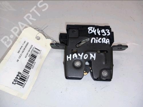 Used Tailgate lock NISSAN MICRA III (K12) 1.5 dCi (82 hp) 30717014