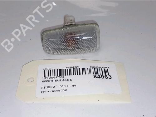 Used Right side indicator Right side indicator PEUGEOT 106 II (1A_, 1C_) 1.0 i (50 hp) 34112751 34112751