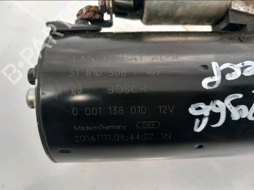 Startmotor JEEP RENEGADE SUV (BU, B1, BV) 1.6 CRD | BP30541719M8 
