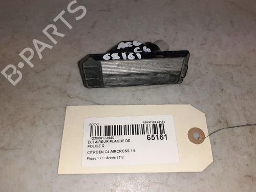 Used Licence plate light CITROËN C4 AIRCROSS 1.6 HDi 115 AWC (114 hp) 30415417