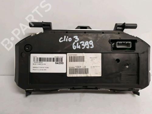 Instrument cluster RENAULT CLIO III (BR0/1, CR0/1) 1.5 dCi (BR17, CR17) | BP30413268C47