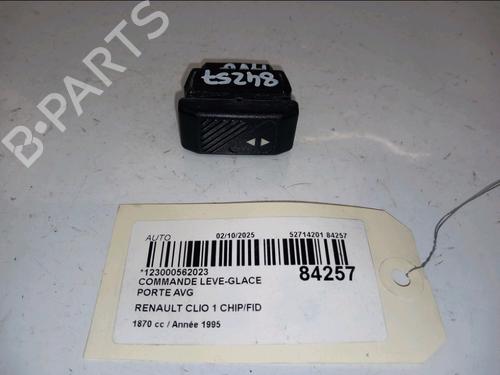 Used Left front window switch RENAULT CLIO I (B/C57_, 5/357_) 1.9 D (B/C/S576, B/C/S57L) (64 hp) 30423057