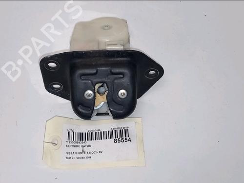 Used Tailgate lock Tailgate lock NISSAN NOTE (E11, NE11) 1.5 dCi (86 hp) 33814703 33814703