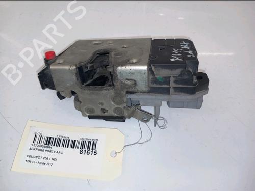 Venstre bagtil lås PEUGEOT 206+ (2L_, 2M_) 1.4 HDi eco 70 (68 hp) 30415076