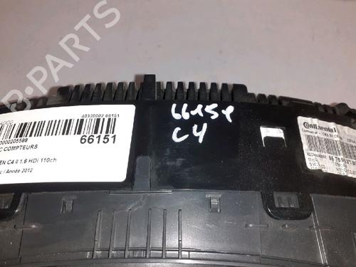 Instrument cluster CITROËN C4 II (NC_) 1.6 HDi 110 | BP30419774C47