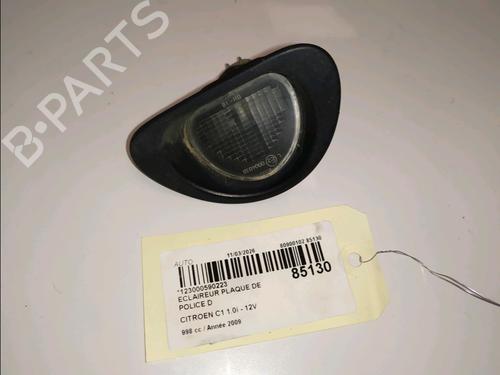 Nummerpladelys CITROËN C1 (PM_, PN_) 1.0 (68 hp) 33230957
