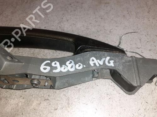 Front left exterior door handle PEUGEOT 3008 I MPV (0U_) 1.6 HDi | BP30413547C128