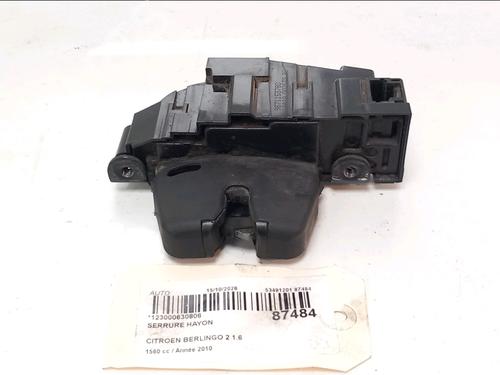 Used Tailgate lock Tailgate lock CITROËN BERLINGO MULTISPACE (B9) 1.6 HDi 75 16V (75 hp) 40212499 40212499