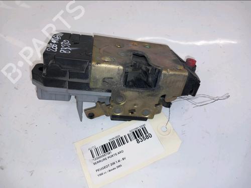 Used Rear right lock PEUGEOT 206 Hatchback (2A/C) 1.4 i (75 hp) 30419686