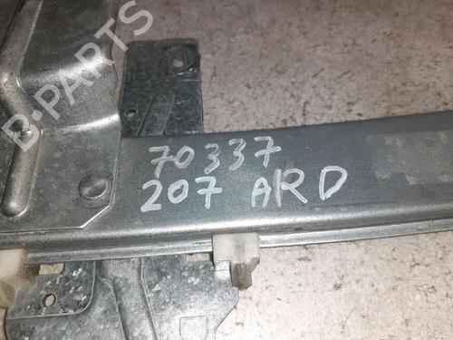 Rear right window mechanism PEUGEOT 207 SW (WK_) 1.6 HDi | BP30424684C25