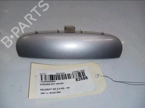 Used Tailgate handle PEUGEOT 307 (3A/C) 2.0 HDi 135 (136 hp) 30416659