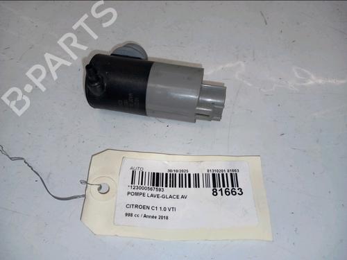 Used Washer pump CITROËN C1 II (PA_, PS_) 1.0 VTi 72 (72 hp) 30828501