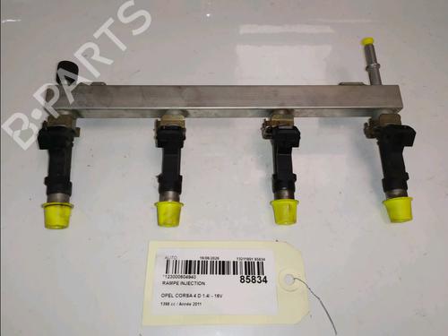 Rail D'Injecteurs Rail D'Injecteurs OPEL CORSA D (S07) 1.4 (L08, L68) (87 hp) 36592769 36592769