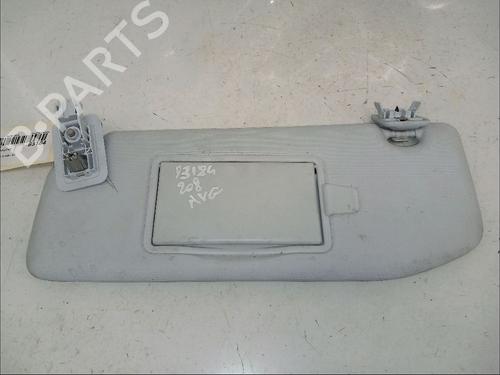 Used Left sun visor PEUGEOT 208 I (CA_, CC_) 1.4 HDi (68 hp) 30418504