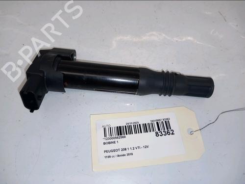 Tændspole PEUGEOT 208 I (CA_, CC_) 1.2 PureTech 82 (82 hp) 30541713
