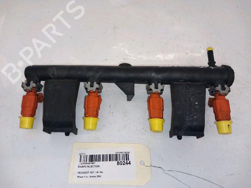 Used Injection rail PEUGEOT 307 (3A/C) 1.6 16V (109 hp) 30414991